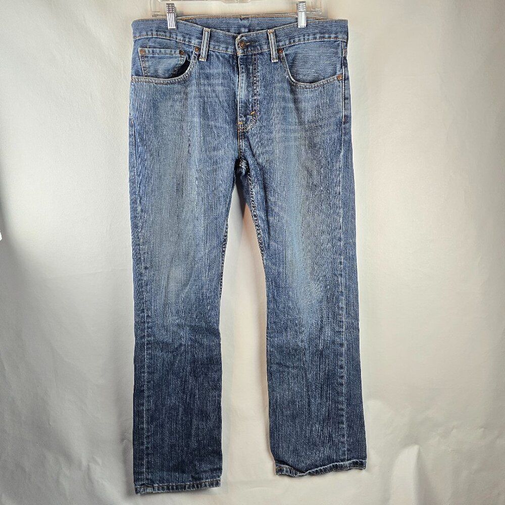 Levi's 559 Jeans Mens 34x32 Blue Denim Relaxed Straight Casual Normcore Baggy